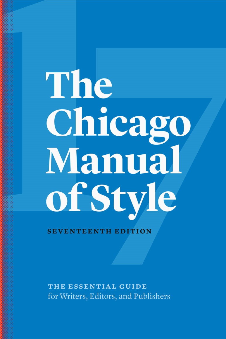 Chicago style guidebook cover
