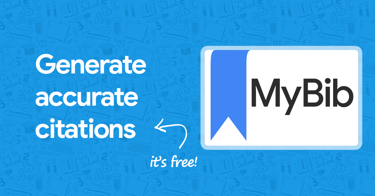 📖 MyBib – A New FREE APA, Harvard, & Generator